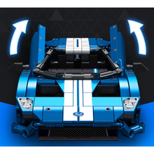 Load image into Gallery viewer, 522PCS MOC Technic Speed Blue GT22 Super Racing Sports Car Model Toy Building Block Brick Gift Kids DIY Set New 1:18 Compatible Lego
