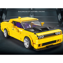 Load image into Gallery viewer, 1740PCS MOC Technic Speed Static Muscle HELLCAT Charger SRT Racing Sports Car Model Toy Building Block Brick Gift Kids DIY Set New 1:12 Compatible Lego
