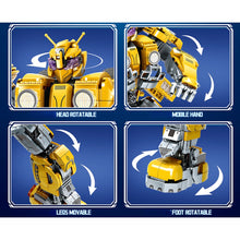 Load image into Gallery viewer, 927PCS MOC Bumblebee Transformer Figure Rebot Mecha Model Toy Building Block Brick Gift Kids DIY Set New Compatible Lego
