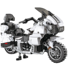 Load image into Gallery viewer, 444PCS MOC Technic Speed Gold Wing GL1800 Motorcycle Motor Bike Model Toy Building Block Brick Gift Kids DIY Compatible Lego
