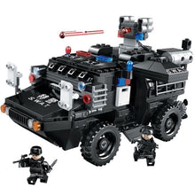 Load image into Gallery viewer, 492PCS MOC City SWAT 07 AAV7 Amphibious Armored Vehicle Car Figure Model Toy Building Block Brick Gift Kids DIY Set New Compatible Lego
