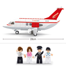 Load image into Gallery viewer, 275PCS MOC City Air Bus Aircraft Airplane Scene Figure Model Toy Building Block Brick Gift Kids DIY Compatible Lego
