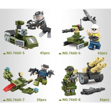 Load image into Gallery viewer, 738PCS Military WW2 16in1 Apocalypse Tank Figure Model Toy Building Block Brick Gift Kids DIY Compatible Lego

