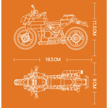 Load image into Gallery viewer, 266PCS MOC Technic Speed KTM Motor Bike Motorcycle Model Toy Building Block Brick Gift Kids DIY Compatible Lego
