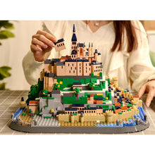 Load image into Gallery viewer, 1392PCS MOC City Street Architecture Mount Saint Michel in Normandy Model Toy Building Block Brick Gift Kids DIY Set New Display Compatible Lego
