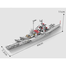 Load image into Gallery viewer, 758PCS Military WW2 8in1 KMS Bismarck Battleship Model Toy Building Block Brick Gift Kids DIY Set New Compatible Lego
