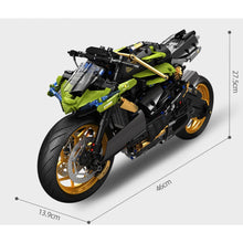 Load image into Gallery viewer, 1720PCS MOC Technic Speed Static Large Diavel Racing Sports Motorcycle Motor Bike Model Toy Building Block Brick Gift Kids DIY Set New 1:5 Compatible Lego
