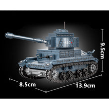 Load image into Gallery viewer, 437PCS Military WW2 LT-38T PANZER Light Tank Figure Model Toy Building Block Brick Gift Kids DIY Set New Compatible Lego
