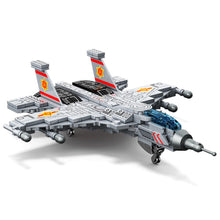 Load image into Gallery viewer, 258PCS MOC Military J-15 Flying Shark Flanker D Air Fighter Figure Model Toy Building Block Brick Gift Kids DIY Set New Compatible Lego

