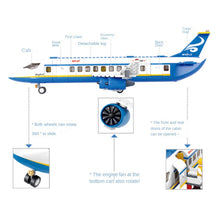 Load image into Gallery viewer, 463PCS MOC City Air Bus Aircraft Airplane Scene Figure Model Toy Building Block Brick Gift Kids DIY Compatible Lego
