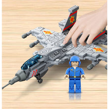 Load image into Gallery viewer, 258PCS MOC Military J-15 Flying Shark Flanker D Air Fighter Figure Model Toy Building Block Brick Gift Kids DIY Set New Compatible Lego
