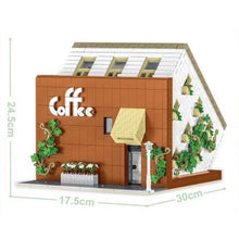 Load image into Gallery viewer, 3118PCS MOC City Street Upside Down Cafe Coffee Shop Restaurant Model Toy Building Block Brick Gift Kids DIY Compatible Lego
