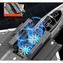 Load image into Gallery viewer, 1129PCS Military WW2 Air Fighter Aircraft Strike VTOL Figure Model Toy Building Block Brick Gift Kids DIY New Set Compatible Lego
