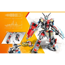 Load image into Gallery viewer, 928PCS MOC 2in1 Type 056 Corvette Mecha Figure Model Toy Building Block Brick Gift Kids DIY Set New Compatible Lego
