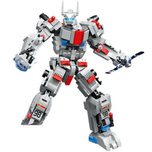 Load image into Gallery viewer, 885PCS MOC 2in1 Harbin Z-20 Helicopter Mecha Figure Model Toy Building Block Brick Gift Kids DIY Set New Compatible Lego
