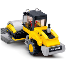 Load image into Gallery viewer, 171PCS MOC City Construction Road Roller Scene Figure Model Toy Building Block Brick Gift Kids DIY Set New Compatible Lego
