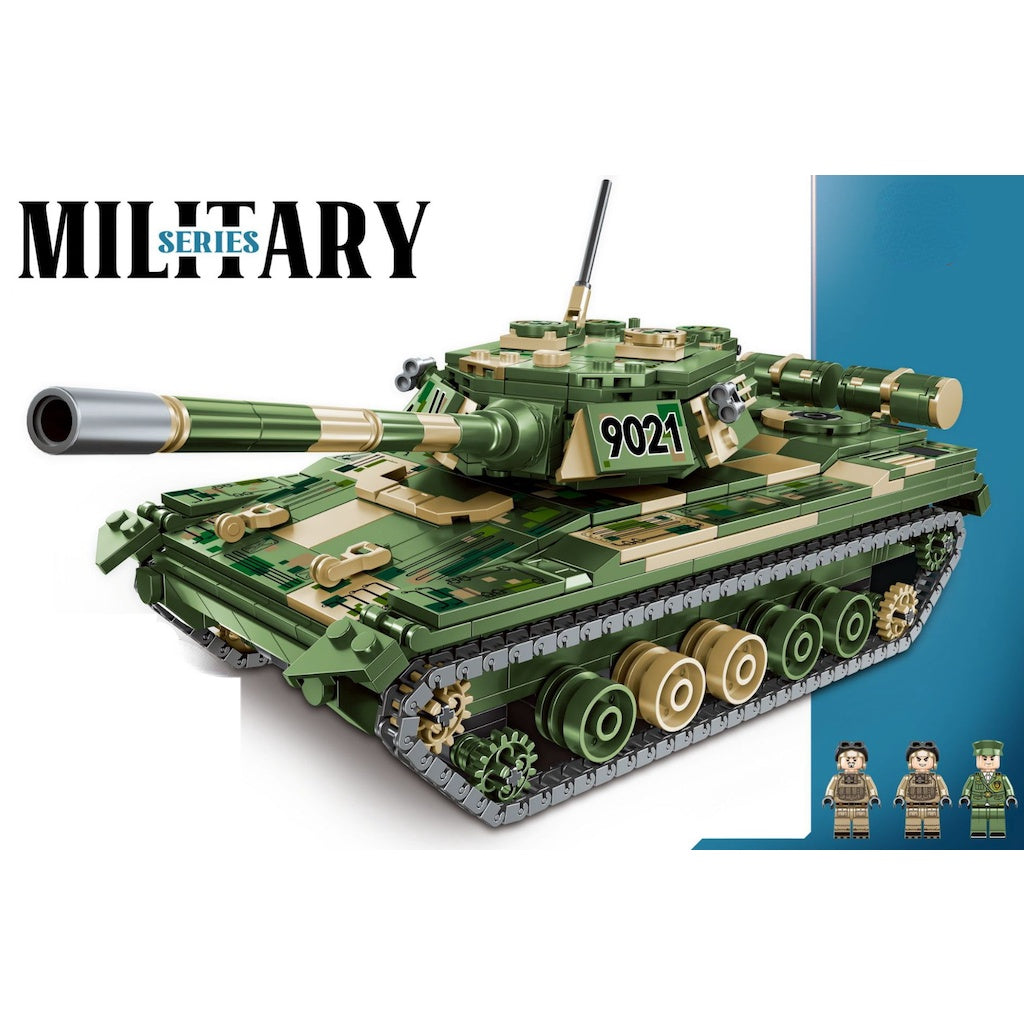 835PCS Military WW2 Main Battle Tank Figure Model Toy Building Block Brick Gift Kids DIY Set New Compatible Lego