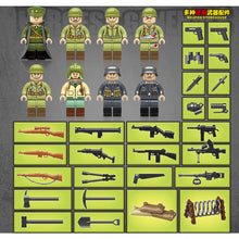 Load image into Gallery viewer, 834PCS Military WW2 Scene Willie Bantam 40 BRC Jeep Figure Model Toy Building Block Brick Gift Kids DIY Set New Compatible Lego
