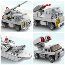 Load image into Gallery viewer, 758PCS Military WW2 8in1 KMS Bismarck Battleship Model Toy Building Block Brick Gift Kids DIY Set New Compatible Lego
