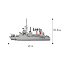 Load image into Gallery viewer, 528PCS Military WW2 Destroyer Battleship Model Toy Building Block Brick Gift Kids DIY Compatible Lego
