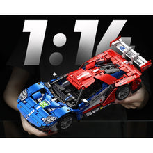 Load image into Gallery viewer, 1257PCS MOC Technic Speed Static GT22 Super Racing Sports Car Model Toy Building Block Brick Gift Kids DIY Set New 1:14 Compatible Lego
