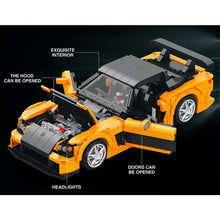 Load image into Gallery viewer, 1482PCS MOC Technic Speed JDM Static FD RX7 Super Racing Sports Car Model Toy Building Block Brick Gift Kids DIY Set New 1:12 Compatible Lego
