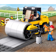 Load image into Gallery viewer, 171PCS MOC City Construction Road Roller Scene Figure Model Toy Building Block Brick Gift Kids DIY Set New Compatible Lego
