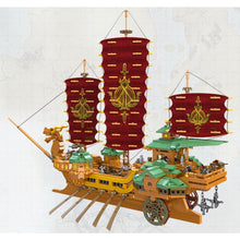 Load image into Gallery viewer, 1396PCS MOC Alcor Ship Warship Boat Model Toy Building Block Brick Gift Kids DIY Set New Display Compatible Lego

