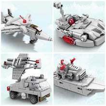 Load image into Gallery viewer, 758PCS Military WW2 8in1 KMS Bismarck Battleship Model Toy Building Block Brick Gift Kids DIY Set New Compatible Lego
