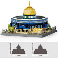 Load image into Gallery viewer, 983PCS MOC Architecture The Dome of the Rock Church Model Toy Building Block Brick Gift Kids DIY Set New Display Compatible Lego
