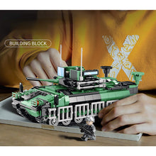 Load image into Gallery viewer, 848PCS Military WW2 Warrior FV510 Infantry Fighting Vehicle IFV Figure Model Toy Building Block Brick Gift Kids DIY Set New Compatible Lego
