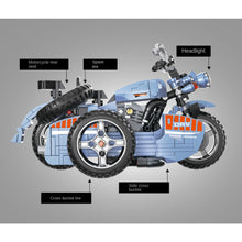 Load image into Gallery viewer, 361PCS MOC Technic Speed Tricycle Motorcycle Motor Bike Model Toy Building Block Brick Gift Kids DIY Compatible Lego
