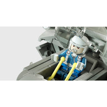 Load image into Gallery viewer, 420PCS Military WW2 J-20 Chengdu Fire Fang Air Fighter Aircraft Figure Model Toy Building Block Brick Gift Kids DIY Compatible Lego With Stand Display
