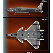 Load image into Gallery viewer, 1129PCS Military WW2 Air Fighter Aircraft Strike VTOL Figure Model Toy Building Block Brick Gift Kids DIY New Set Compatible Lego
