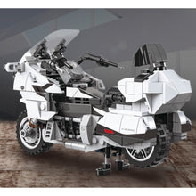 Load image into Gallery viewer, 444PCS MOC Technic Speed Gold Wing GL1800 Motorcycle Motor Bike Model Toy Building Block Brick Gift Kids DIY Compatible Lego
