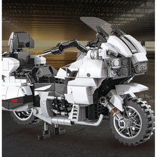 Load image into Gallery viewer, 444PCS MOC Technic Speed Gold Wing GL1800 Motorcycle Motor Bike Model Toy Building Block Brick Gift Kids DIY Compatible Lego
