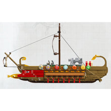 Load image into Gallery viewer, 1033PCS MOC Spartan Pirate Ship Warship Model Toy Building Block Brick Gift Kids DIY Set New Display Compatible Lego
