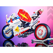 Load image into Gallery viewer, 1055PCS MOC Technic Speed Cartoon RX-78 Racing Sports Motorcycle Motor Bike Model Toy Building Block Brick Gift Kids DIY Set New Compatible Lego
