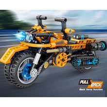 Load image into Gallery viewer, 335PCS MOC Technic Speed Pull Back Motor Bike Motorcycle Model Toy Building Block Brick Gift Kids DIY Set New Compatible Lego
