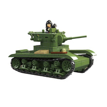 Load image into Gallery viewer, 705PCS MOC Military T-26 Light Tank Figure Model Toy Building Block Brick Gift Kids DIY Set New Compatible Lego
