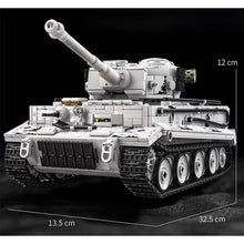 Load image into Gallery viewer, 1736PCS MOC Military Tiger Heavy Tank Figure Model Toy Building Block Brick Gift Kids DIY Set New 1:24 Compatible Lego
