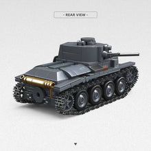 Load image into Gallery viewer, 414PCS MOC Military PZ.KPFW.38T-A Light Tank Model Toy Building Block Brick Gift Kids DIY Set New 1:35 Compatible Lego
