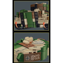 Load image into Gallery viewer, 706PCS MOC Military Tiger Tank Figure Model Toy Building Block Brick Gift Kids DIY Set New Compatible Lego
