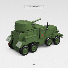 Load image into Gallery viewer, 350PCS MOC Military BA-10 Broneavto Mobil 10 Truck Model Toy Building Block Brick Gift Kids DIY Set New 1:35 Compatible Lego
