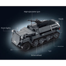 Load image into Gallery viewer, 436PCS MOC Military Stuka Rocket Launcher Land Figure Model Toy Building Block Brick Gift Kids DIY Set New Compatible Lego
