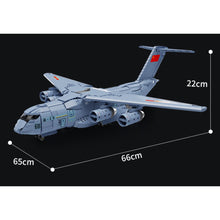 Load image into Gallery viewer, 2250PCS MOC Military Y-20 Xian Large Transport Aircraft Airplane Model Toy Building Block Brick Gift Kids DIY Set New Compatible Lego
