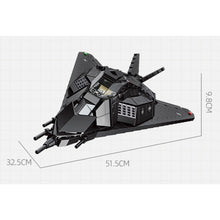 Load image into Gallery viewer, 1375PCS MOC Military F-117A  Attack Aircraft Fighter Nighthawk Model Toy Building Block Brick Gift Kids DIY Set New Stand Compatible Lego
