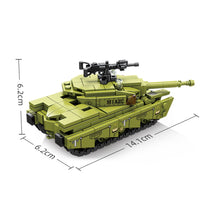 Load image into Gallery viewer, 280PCS MOC Military Abrams M1A2C Tank Figure Model Toy Building Block Brick Gift Kids DIY Set New Compatible Lego
