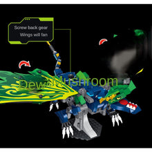 Load image into Gallery viewer, 447PCS MOC Lloyd&#39;s Legendary Flying Dragon Model Toy Building Block Brick Gift Kids DIY Set New Compatible Lego
