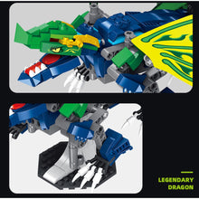 Load image into Gallery viewer, 447PCS MOC Lloyd&#39;s Legendary Flying Dragon Model Toy Building Block Brick Gift Kids DIY Set New Compatible Lego
